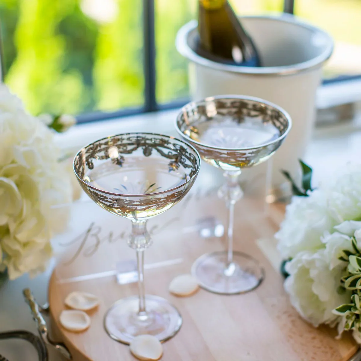Vetro Platinum Wedding Coupe Set - Image 2