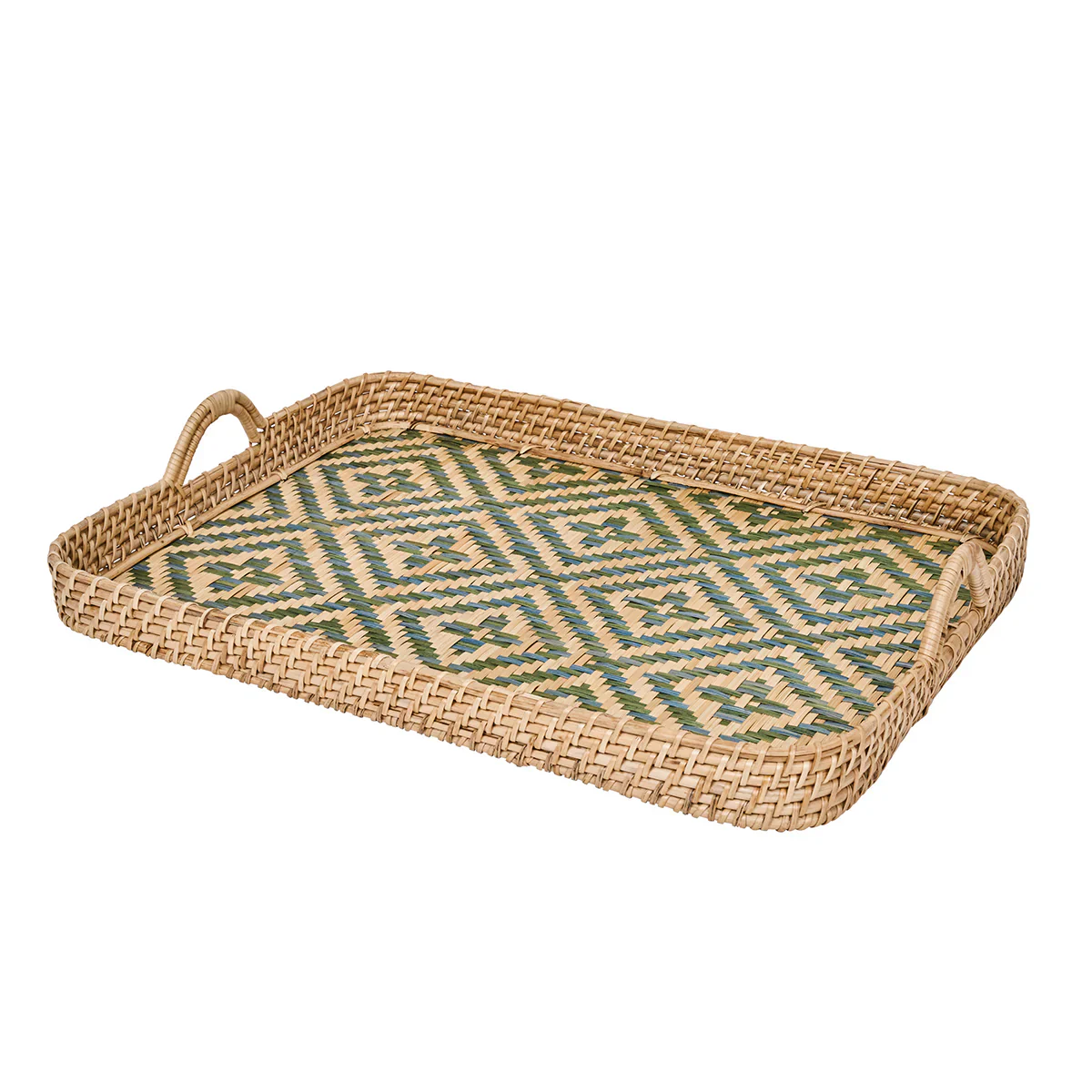 Villa Seville 21" Tray - Chambray - Image 3