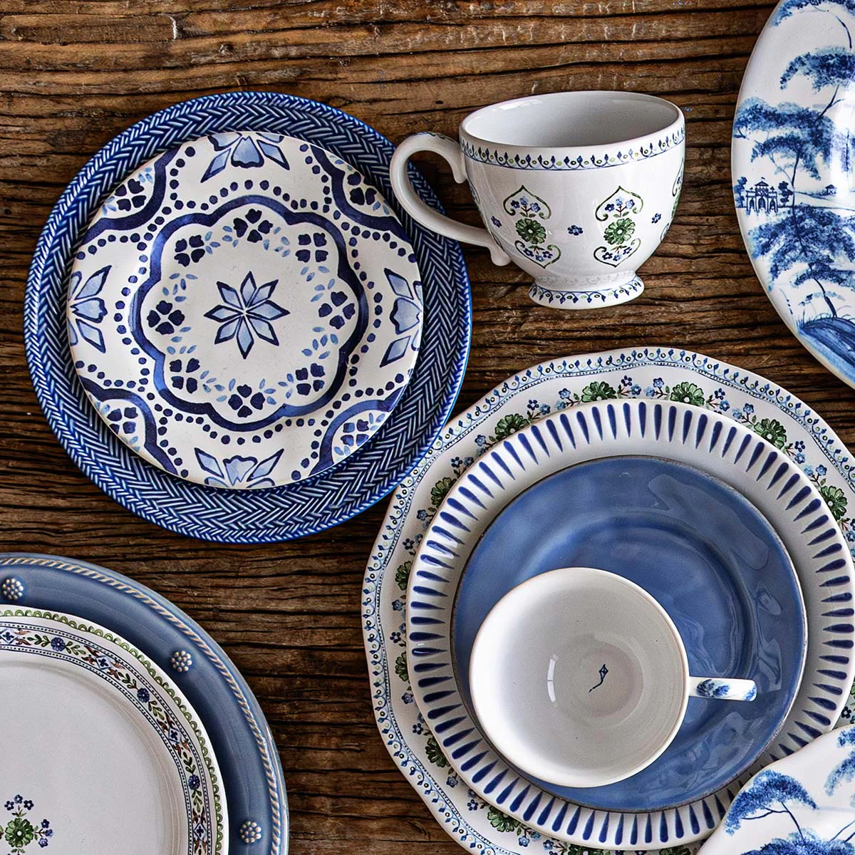 Villa Seville Breakfast Cup - Chambray - Image 4
