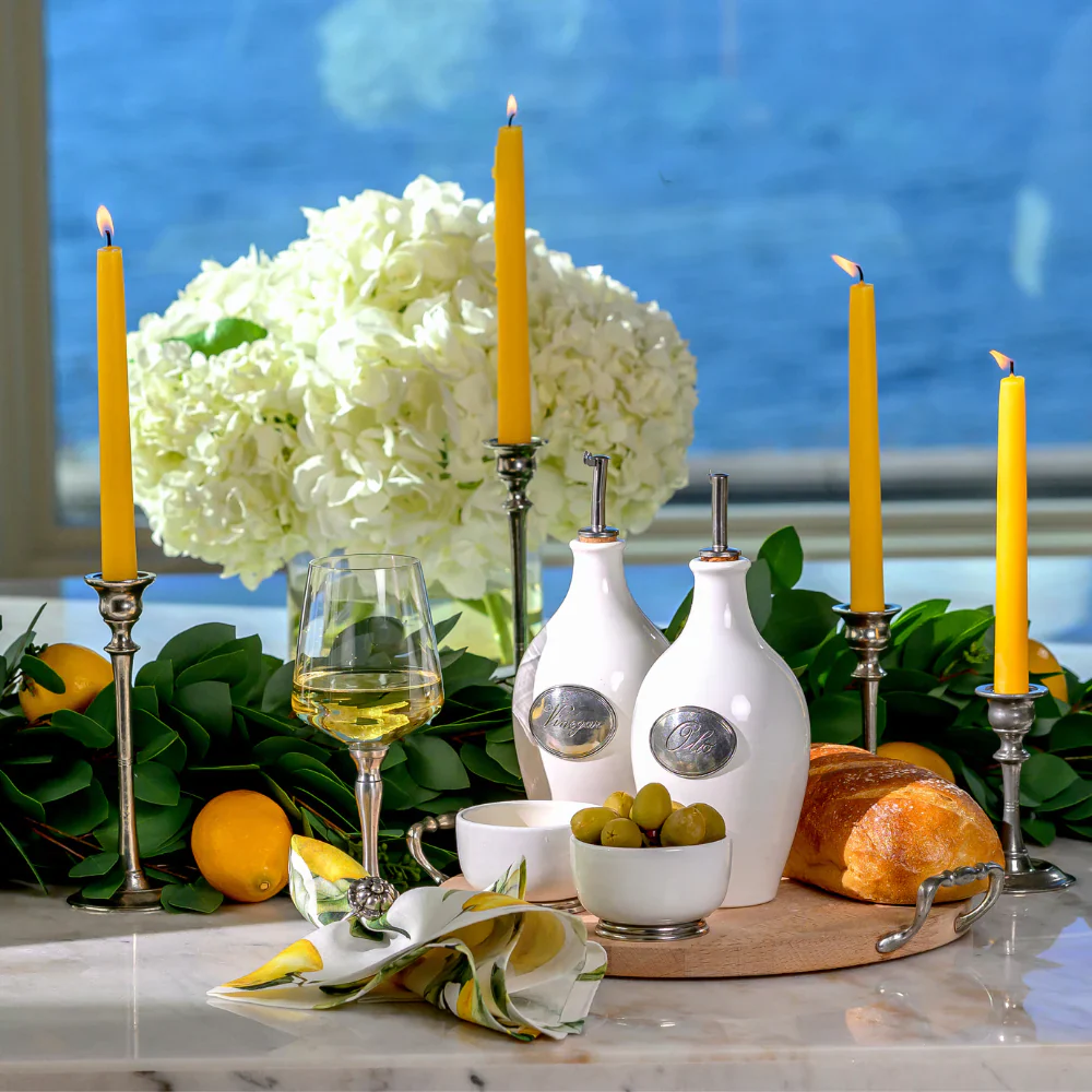 Vintage 9.5" Candleholder - Image 2