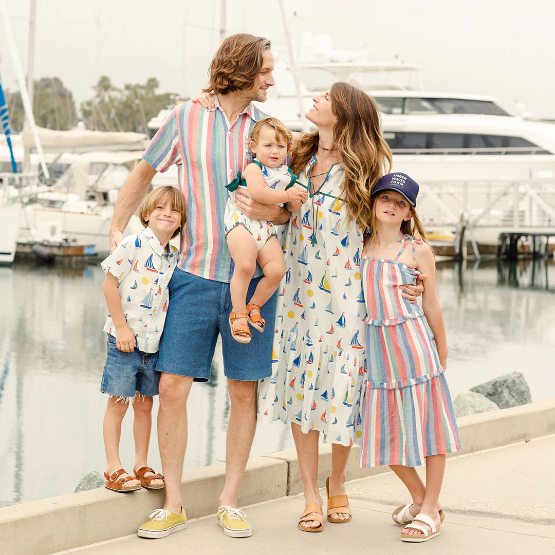 Wan Blue Sailboats Jade Dress - Image 6