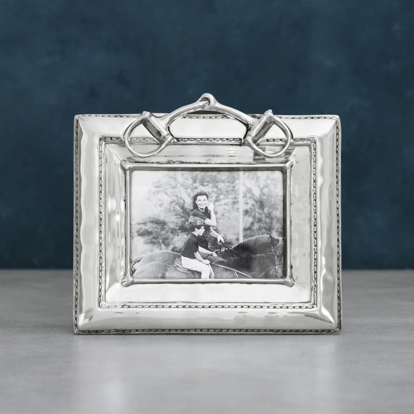 Western Equestrian Snaffle Bit 5x7 Frame