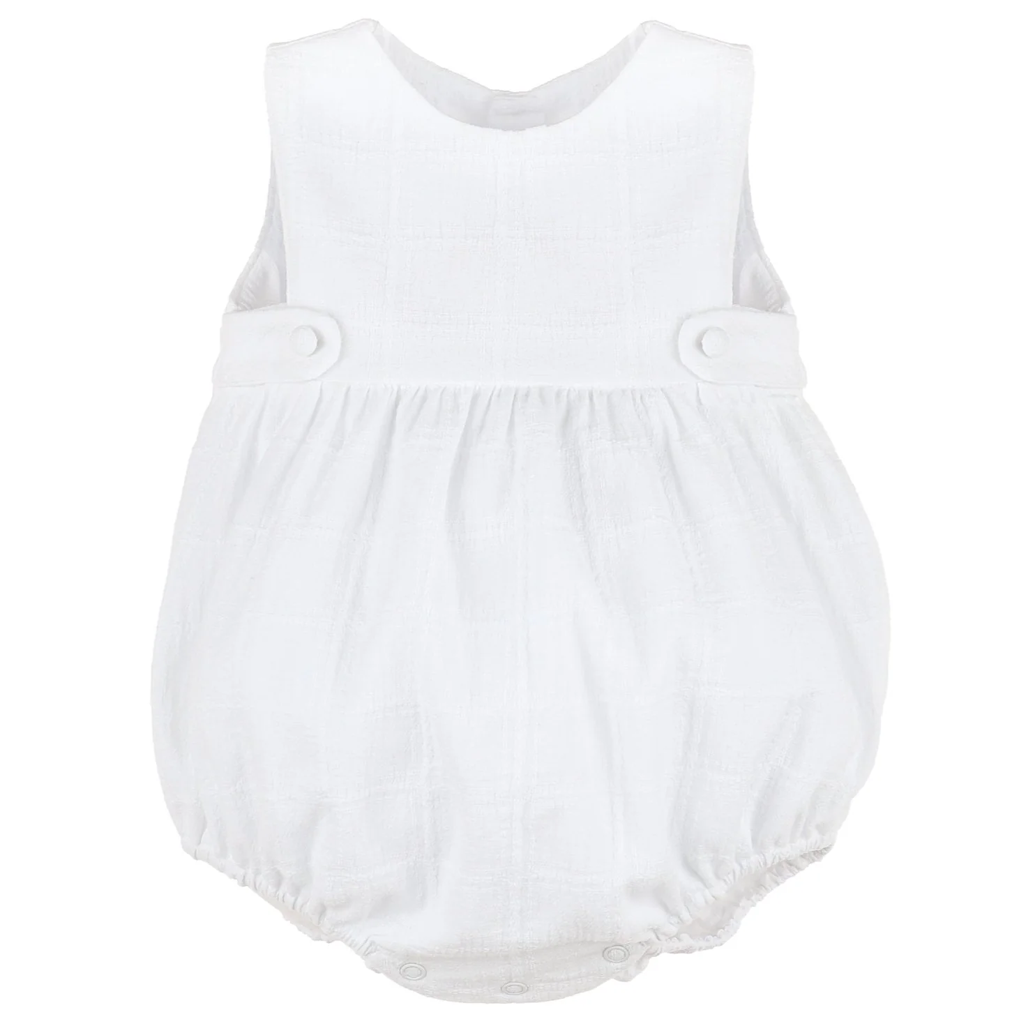 White Gauze Sun Bubble w/ Front Tabs