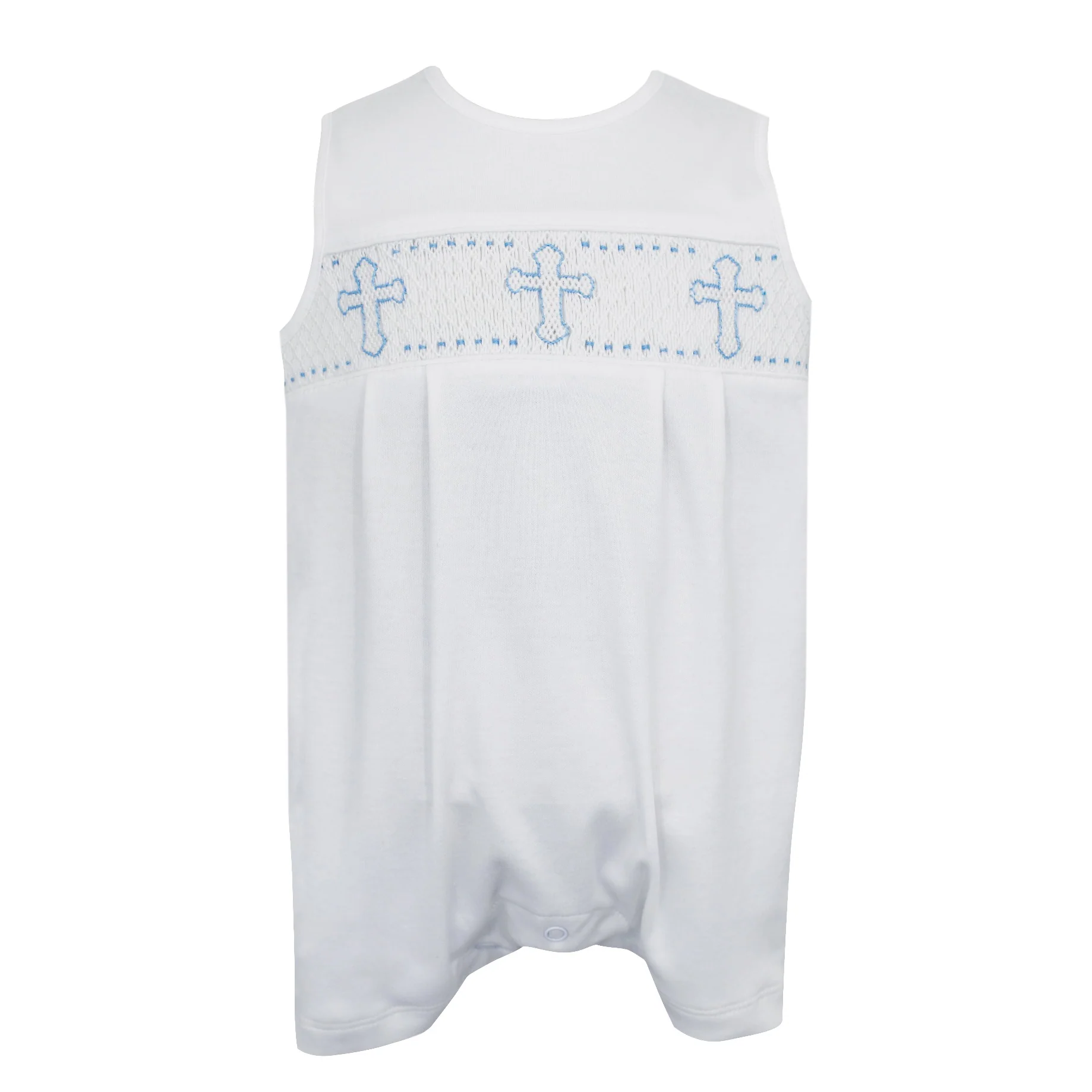 White Knit Crosses John John