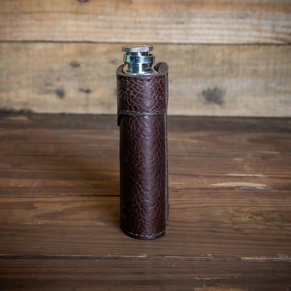 White Wing Legacy Leather Flask - Image 5