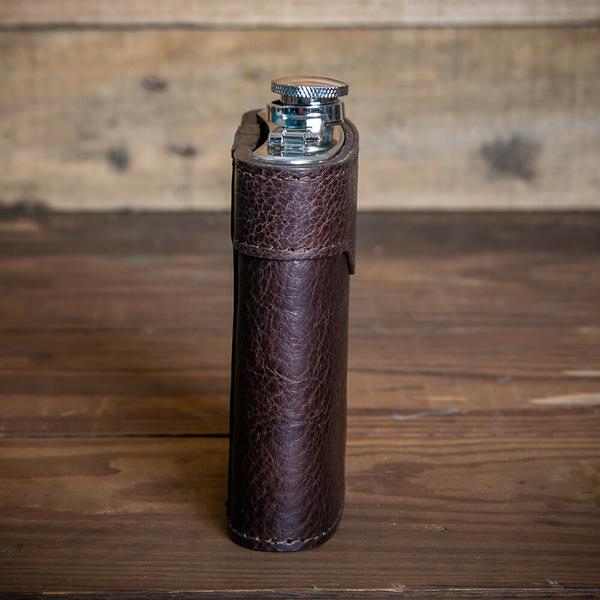 White Wing Legacy Leather Flask - Image 6