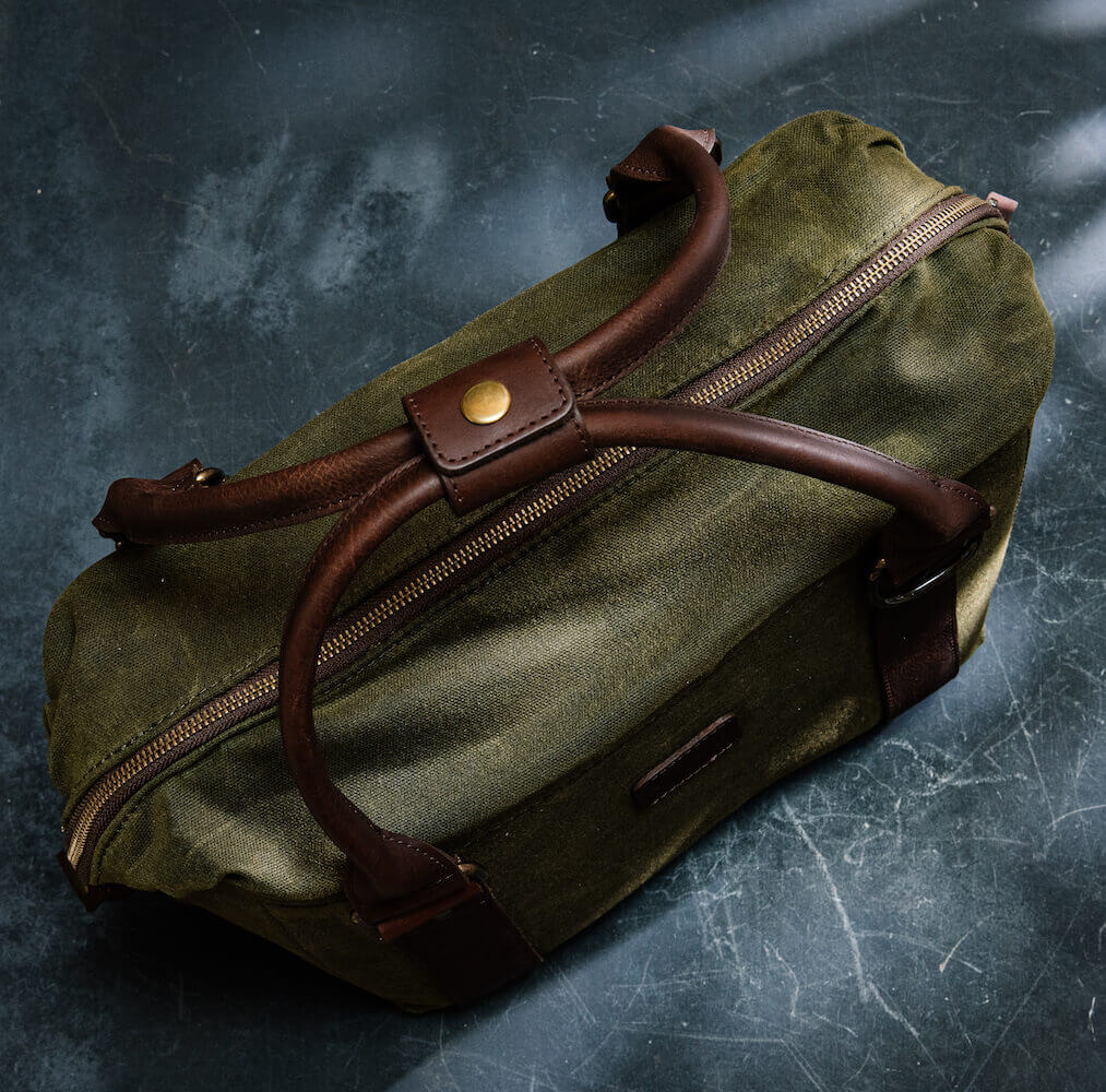 White Wing Waxed Canvas Cooler - Image 10