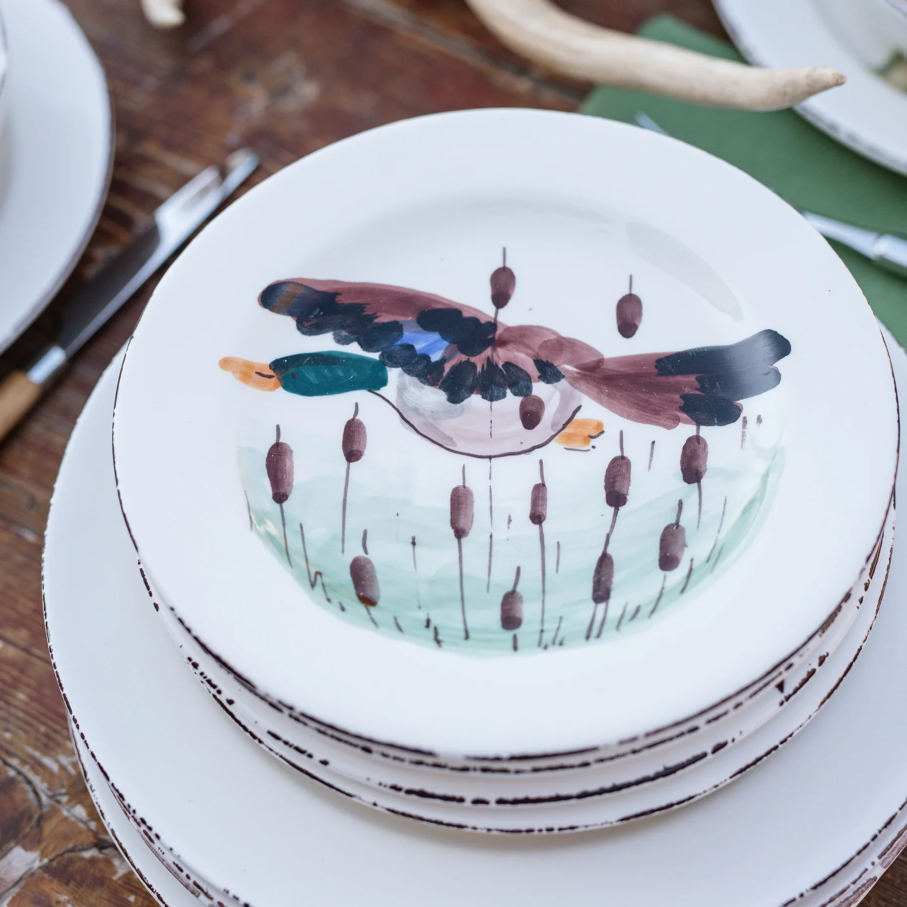 Wildlife Assorted Side Plates - Set of 8 - Image 2