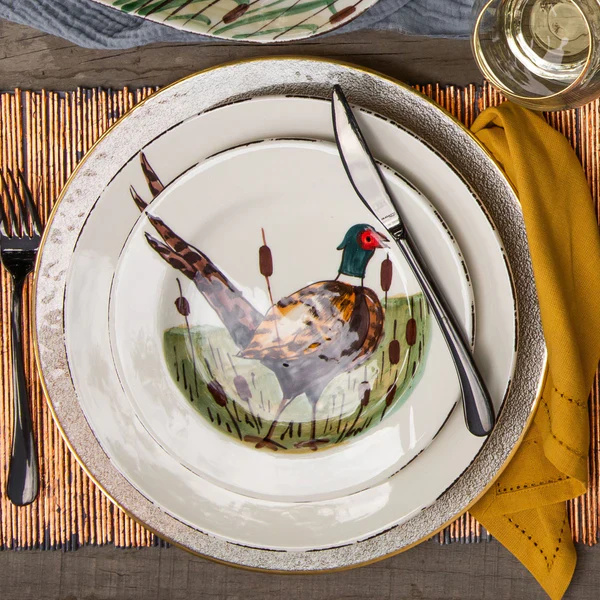 Wildlife Pheasant Salad Plate - Image 2