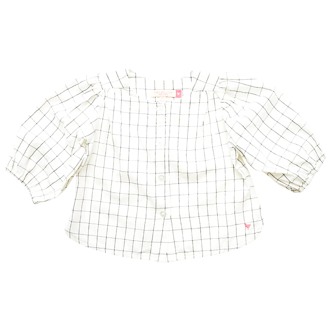 Windowpane Brooke Top - Image 4