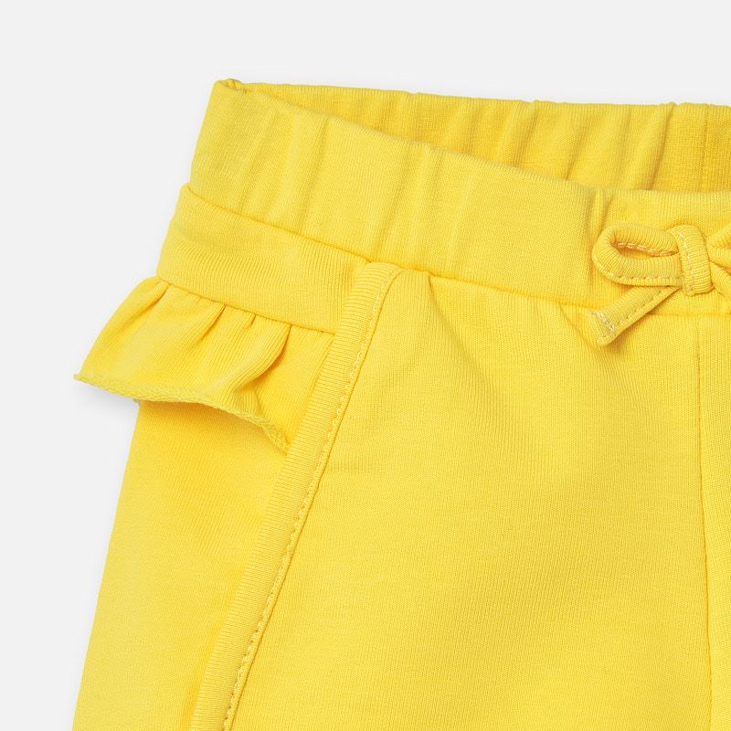 Yellow Ruffle Shorts - Image 3